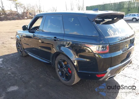 2019 Land Rover Range Rover Sport Hse z USA, uszkodzony, nr VIN SALWR2RV0KA844541